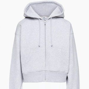Aritzia Cozy Fleece Boyfriend Boxy Zip Hoodie